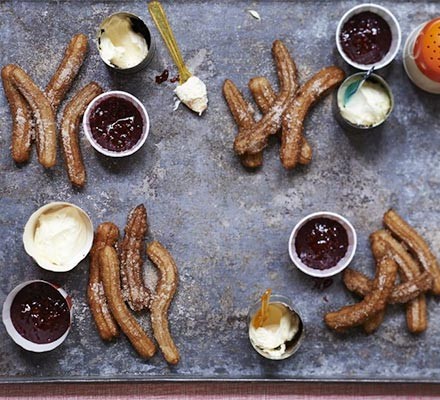 Afternoon-tea churros