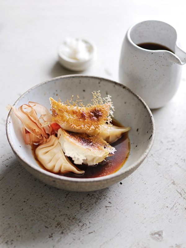 Agadashi tofu dumplings