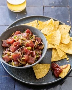 Ahi tuna poke
