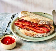 Air-fried bacon