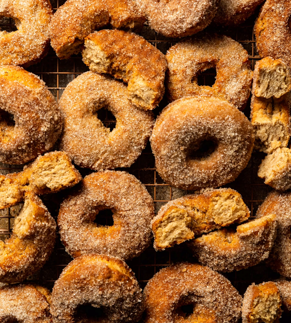 Air fryer apple cider donuts
