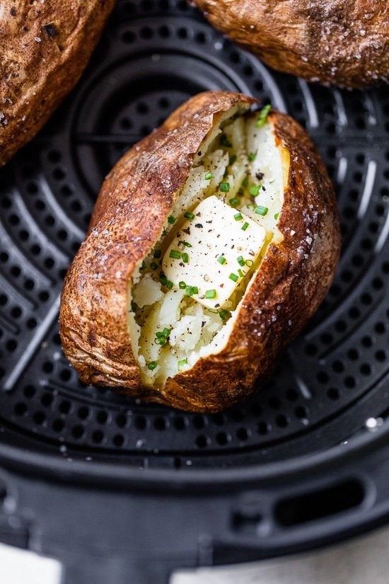 Air fryer baked potato