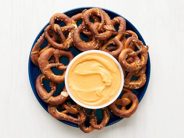 Air-fryer beer cheese dip