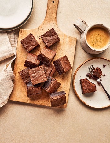 Air fryer brownies