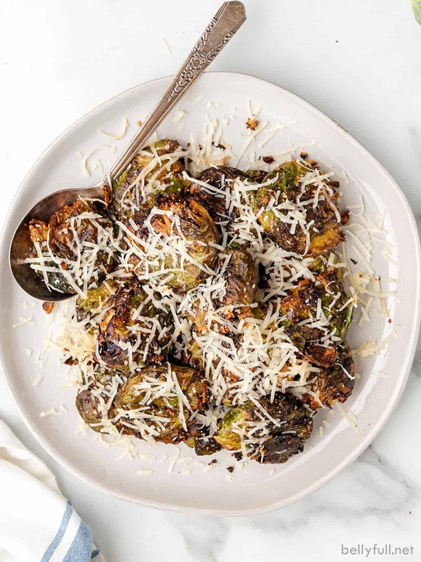 Air fryer Brussels sprouts