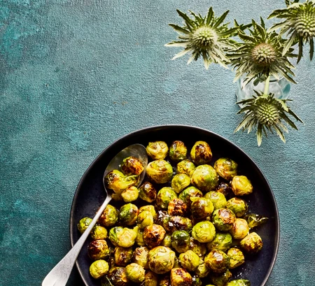 Air fryer Brussels sprouts