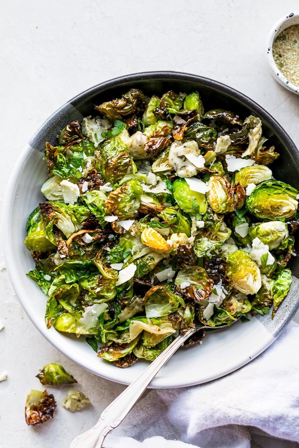 Air fryer Brussels sprouts