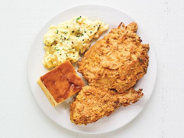 Air fryer buttermilk fried chicken