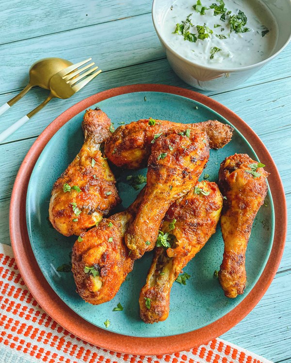 Air fryer chicken drumsticks