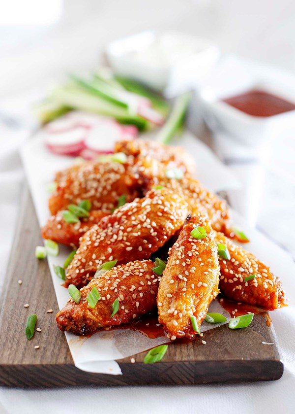 Air fryer chicken wings