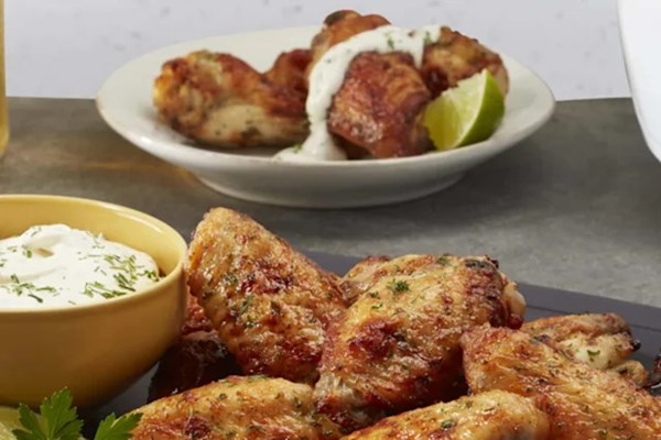 Air fryer chicken wings