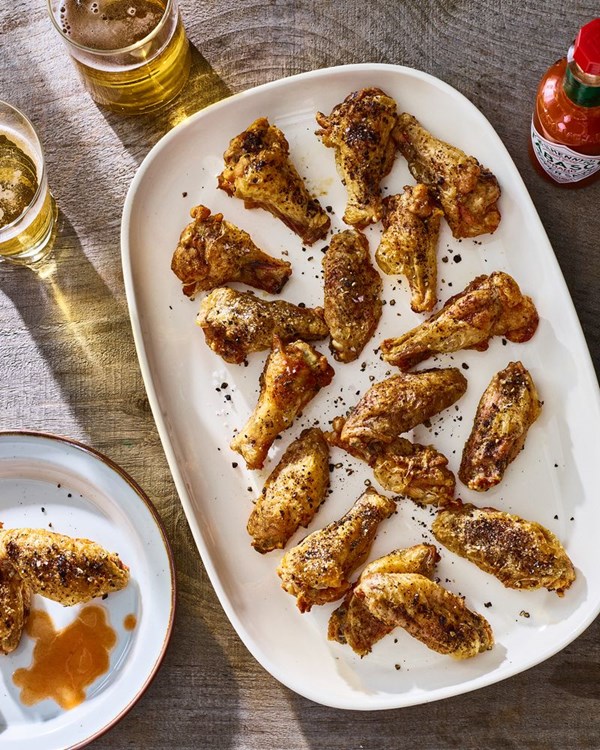 Air fryer chicken wings are the best chicken wings