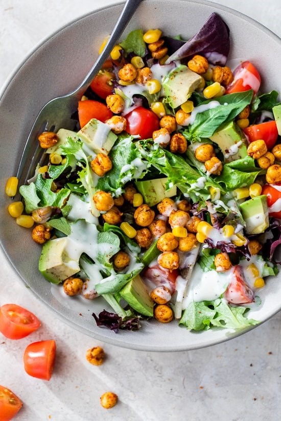 Air fryer chickpeas