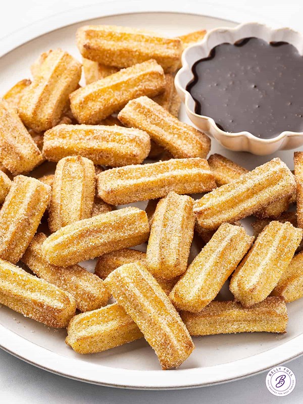 Air fryer churro bites