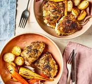 [Air-fryer] crispy chicken thighs