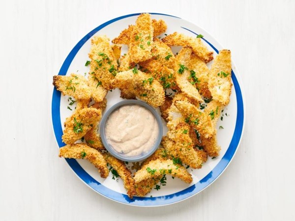 Air-fryer crispy onion petals 
