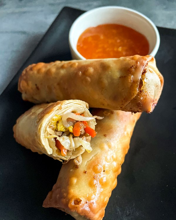 Air fryer egg rolls