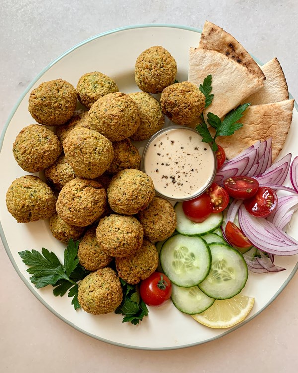 Air fryer falafel