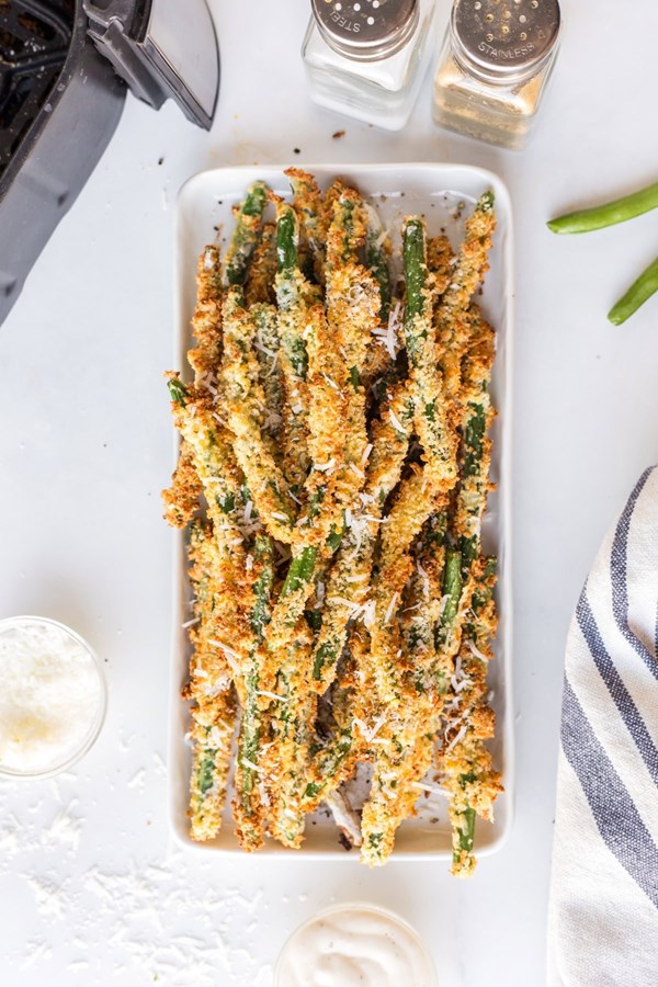 Air fryer fried green beans