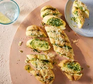 Air-fryer garlic bread