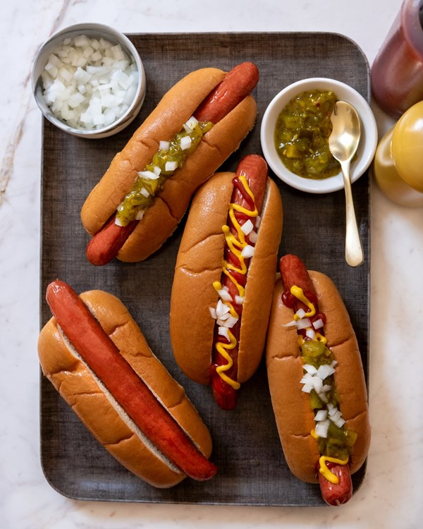 Air fryer hot dogs