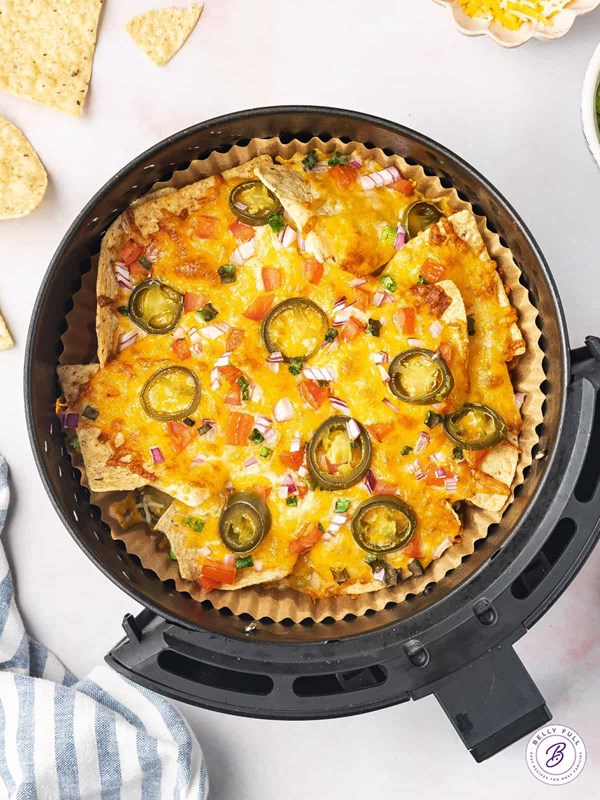 Air fryer nachos