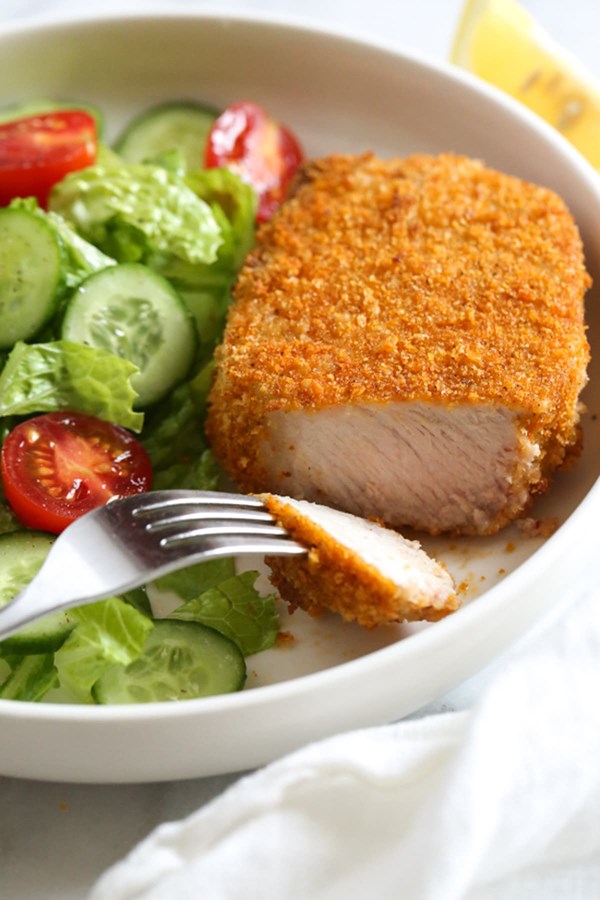Air fryer pork chops