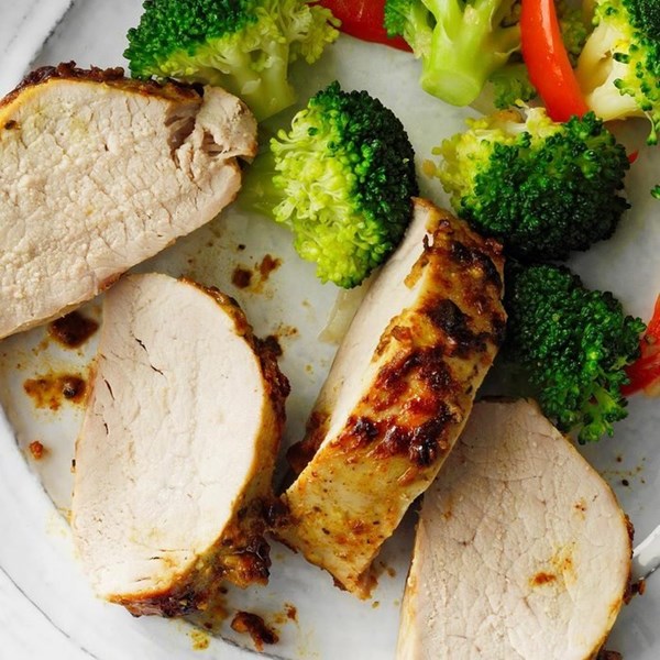 Air-fryer pork tenderloin
