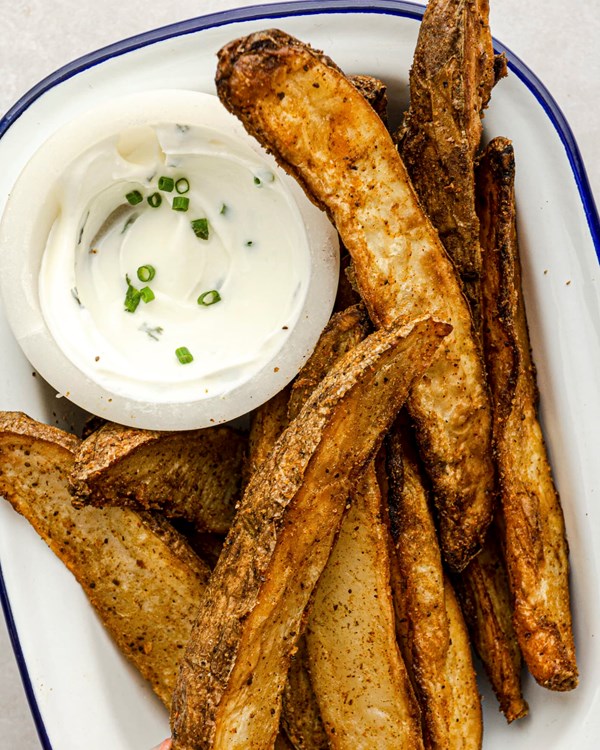 Air fryer potato wedges
