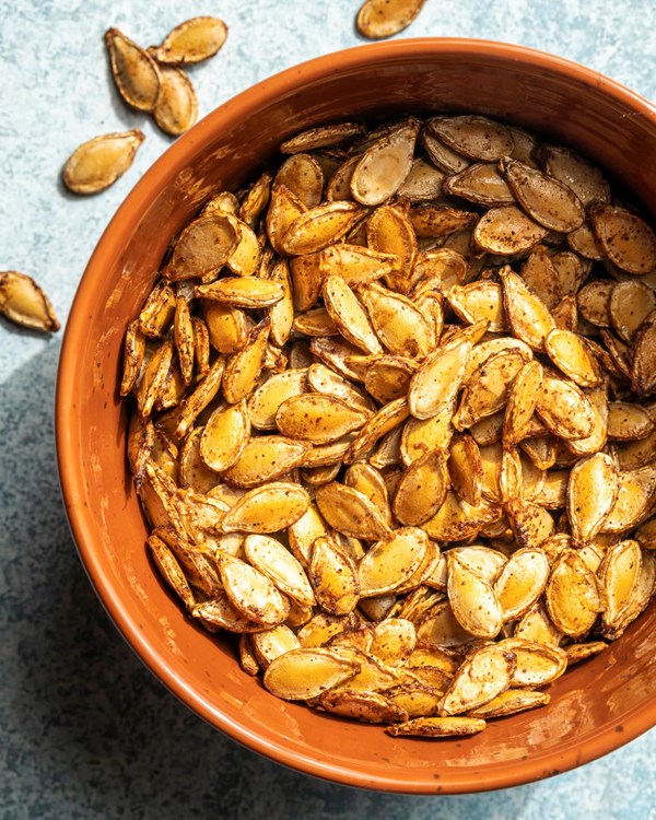 Air fryer pumpkin seeds