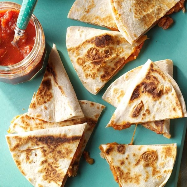 Air-fryer quesadillas