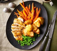 Air-fryer roast dinner