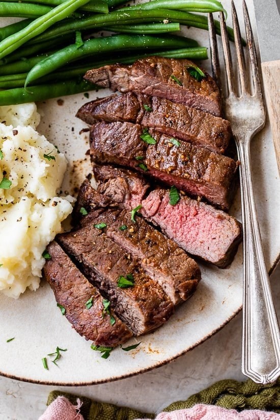 Air fryer steak