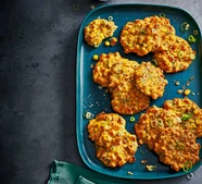 Air-fryer sweetcorn fritters