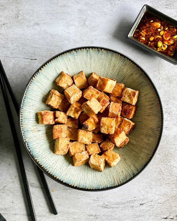 Air fryer tofu