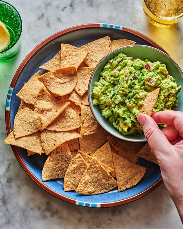 Air fryer tortilla chips