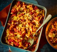 Air-fryer tuna pasta bake