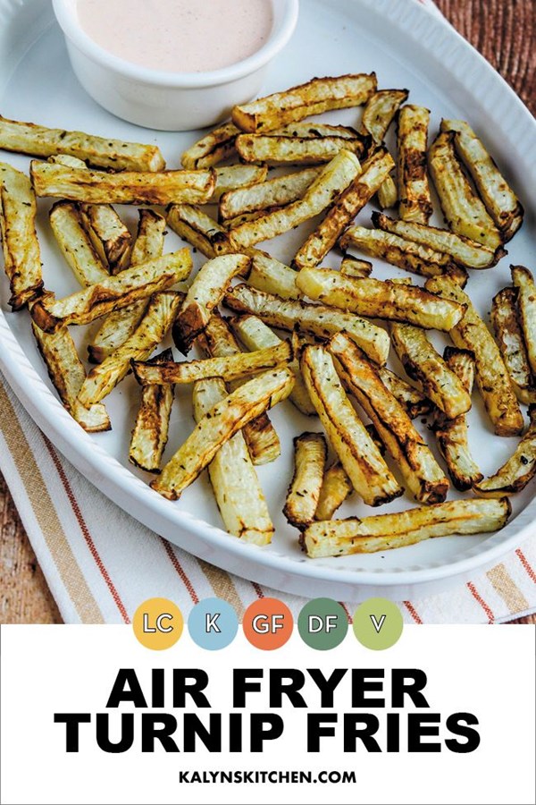 Air fryer turnip fries