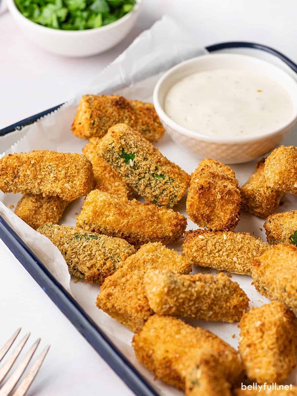 Air fryer zucchini fries