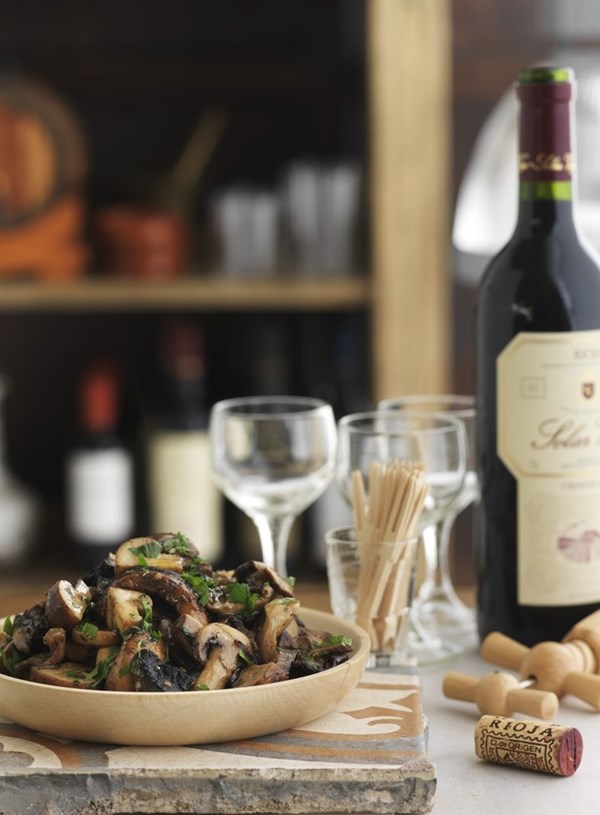 Ajillo mushrooms