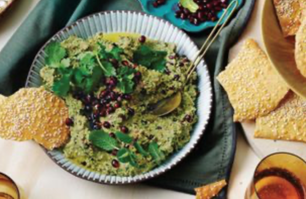Akram's Persian smoked eggplant dip (Kali kabob)