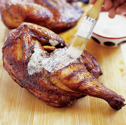 Alabama barbecued chicken