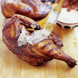 Alabama barbecued chicken