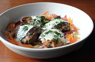 Alabama-style white BBQ sauce
