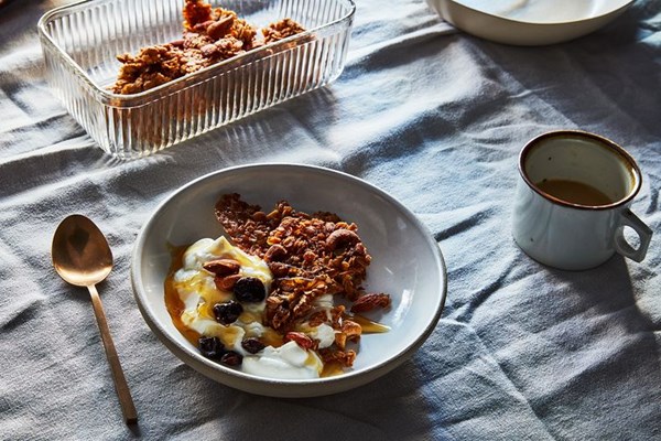 Alanna Taylor-Tobin's stolen granola with extra clumps