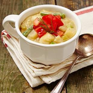 Alaskan cod chowder