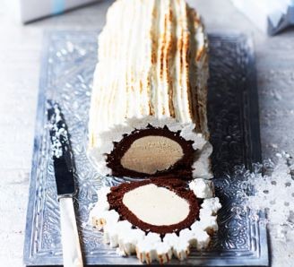 Alaskan Yule log