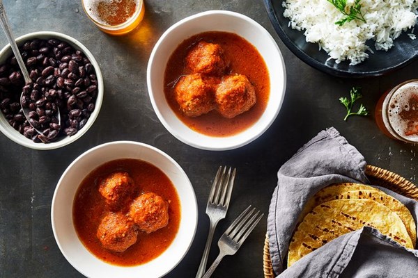 Albóndigas al chipotle