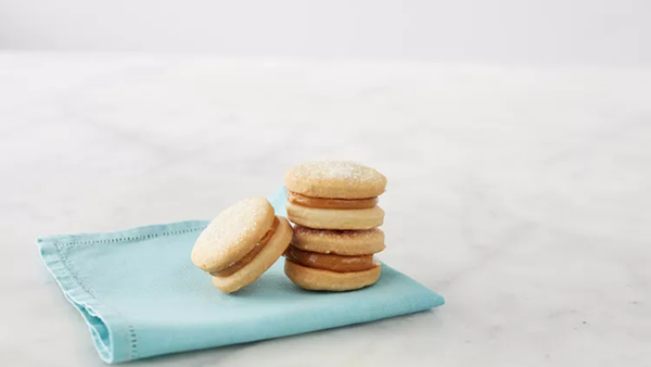 Alfajores de dulce de leche