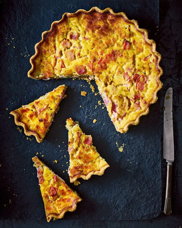 Alfred Hitchcock's quiche Lorraine